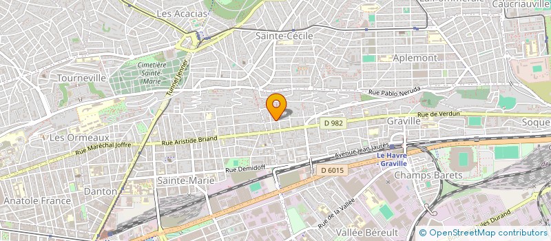 localisation de l'entreprise LETRESOR FACTORY à LE HAVRE