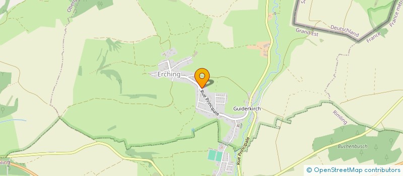 localisation de l'entreprise LETRIAU  ERCHING
