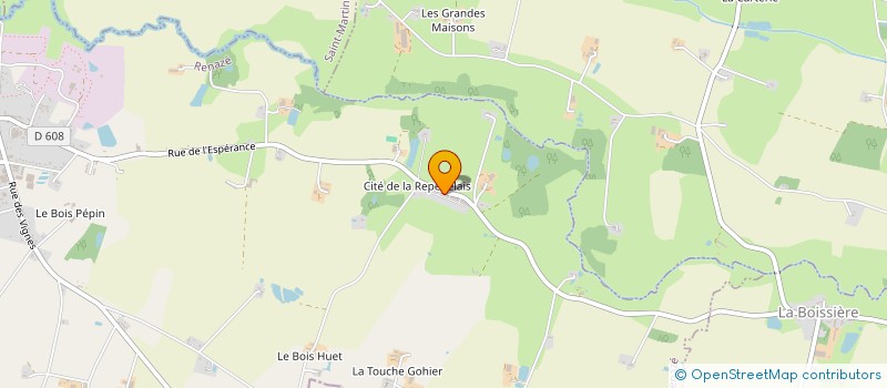 localisation de l'entreprise LETROBADO  RENAZE