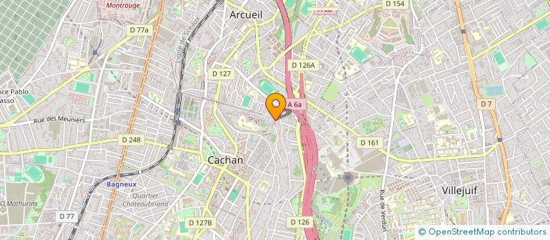 localisation de l'entreprise LETSCHERT HOLDING  ARCUEIL