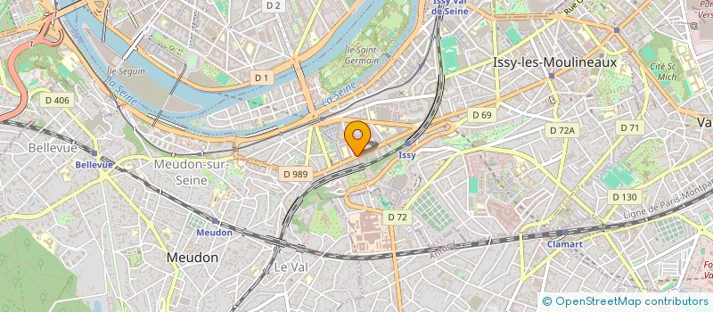 localisation de l'entreprise LETSEP IMMO à ISSY-LES-MOULINEAUX