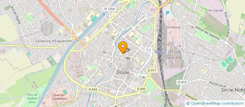 localisation de l'entreprise LETSGOVTC  DOUAI