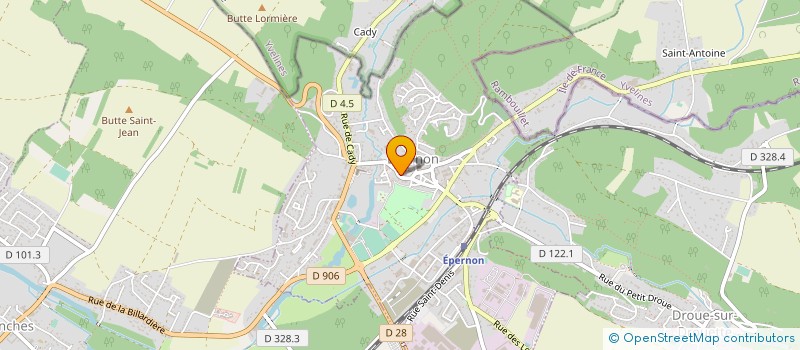 localisation de l'entreprise LETTI-TIELI à EPERNON