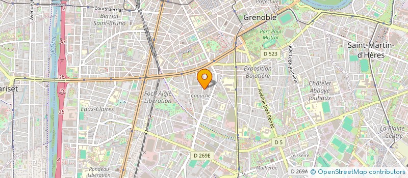 localisation de l'entreprise LETTIER CONSEIL à GRENOBLE