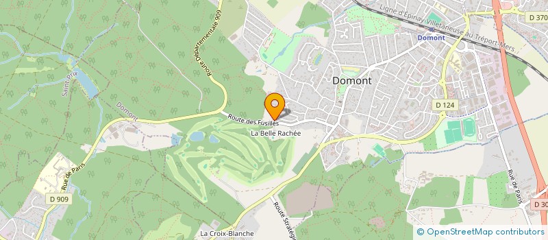 localisation de l'entreprise LETTINGER  DOMONT