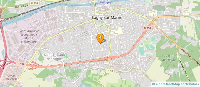 localisation de l'entreprise LETTRA  LAGNY-SUR-MARNE