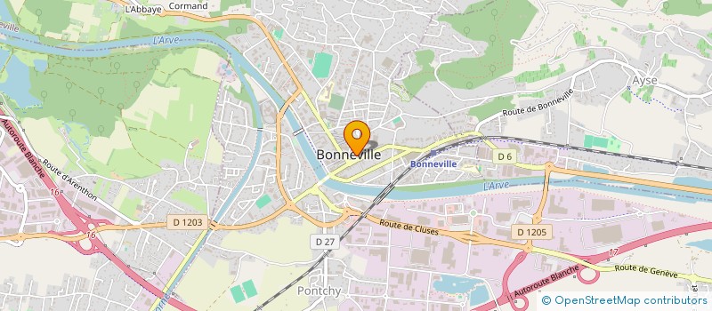 localisation de l'entreprise LETTRES LIBRES à BONNEVILLE