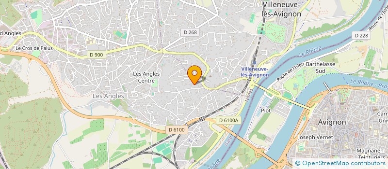 localisation de l'entreprise LETTRES LUDIQUES  LES ANGLES