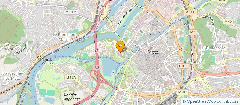 localisation de l'entreprise LETTRES OU NE PAS LETTRES  METZ