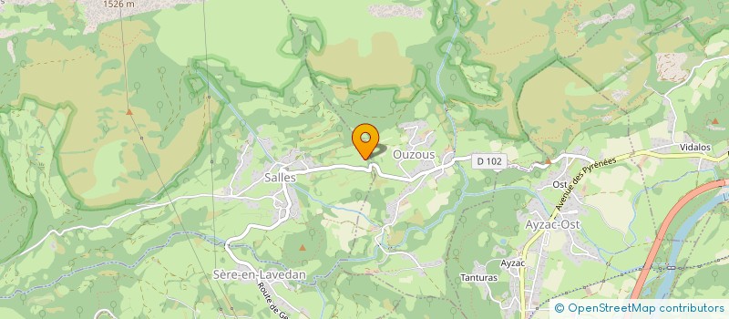 localisation de l'entreprise LETTUCES  SALLES