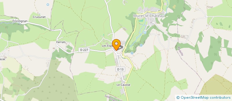 localisation de l'entreprise LETTYMMO  MURET-LE-CHATEAU