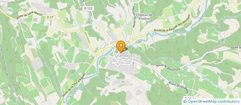 localisation de l'entreprise LETTYOU  GRAMBOIS