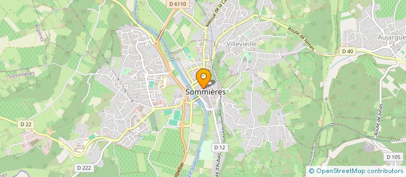 localisation de l'entreprise LETUFF à SOMMIERES