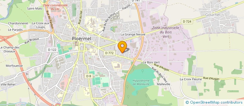 localisation de l'entreprise LETURNIER  PLOERMEL