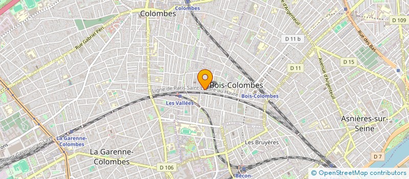 localisation de l'entreprise LETZT STIL à BOIS-COLOMBES