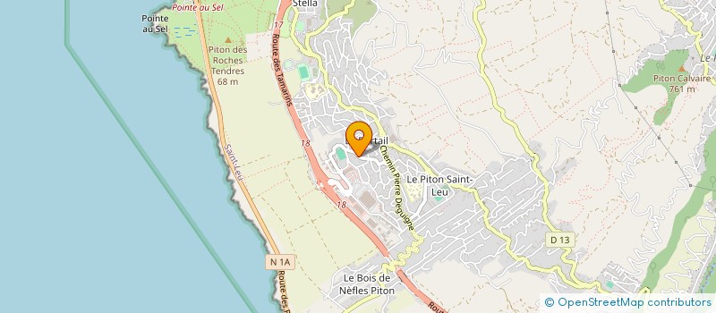 localisation de l'entreprise LEU PTITS MARGOUILLATS à SAINT-LEU
