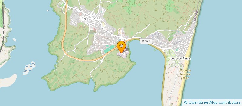 localisation de l'entreprise LEUC'ICE  LEUCATE