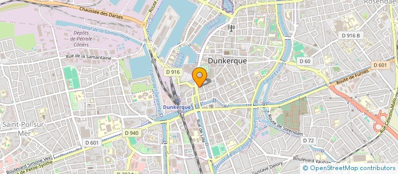 localisation de l'entreprise LEUCCI CUCINE à DUNKERQUE