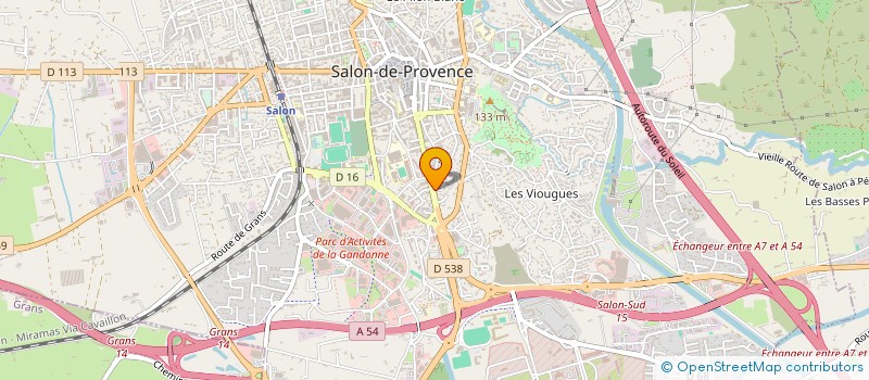 localisation de l'entreprise LEUCEMIE ESPOIR 13 à SALON-DE-PROVENCE