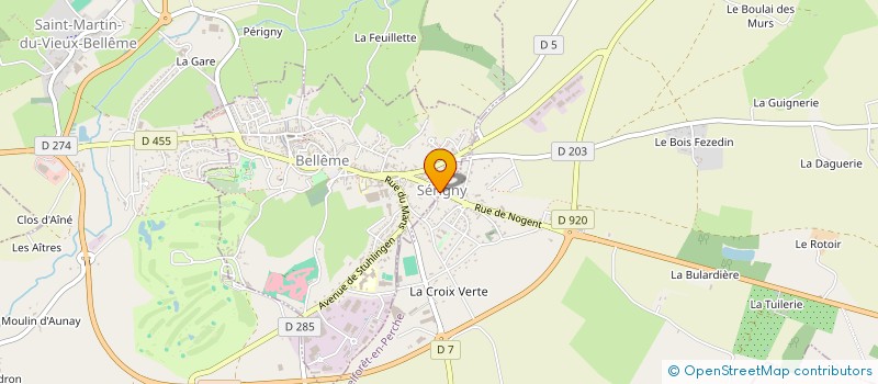 localisation de l'entreprise LEUCEMIE ESPOIR 61 à BELLEME