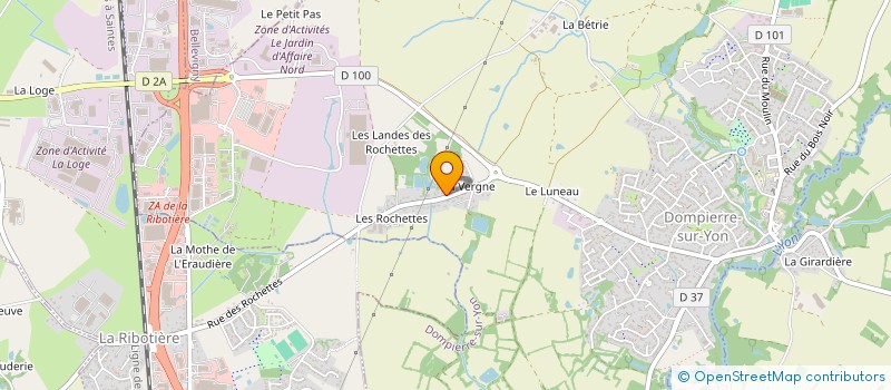 localisation de l'entreprise LEUCEMIE ESPOIR 85 à BELLEVIGNY