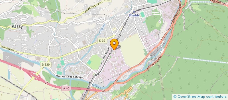 localisation de l'entreprise LEUCOS  PASSY