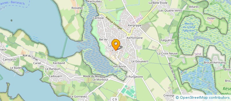 localisation de l'entreprise LEULIET à SENE