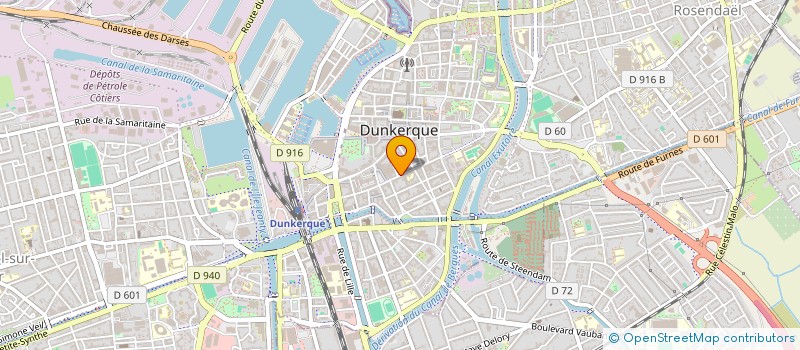 localisation de l'entreprise LEUPE AVOCAT à DUNKERQUE