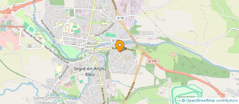 localisation de l'entreprise LEURB à SEGRE-EN-ANJOU BLEU