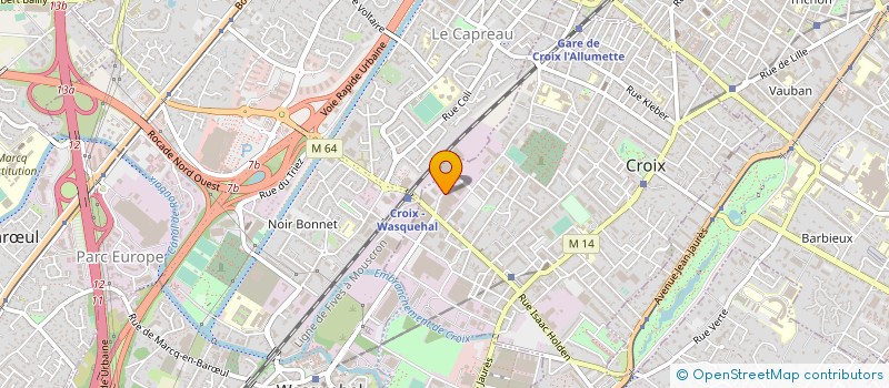 localisation de l'entreprise LEURENT SION à CROIX