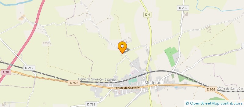 localisation de l'entreprise LEURETTE POUILLY à LE MERLERAULT