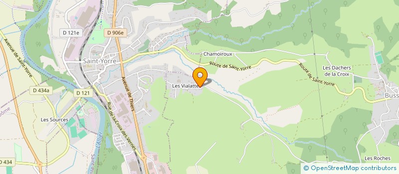 localisation de l'entreprise LEURMAIN à BUSSET