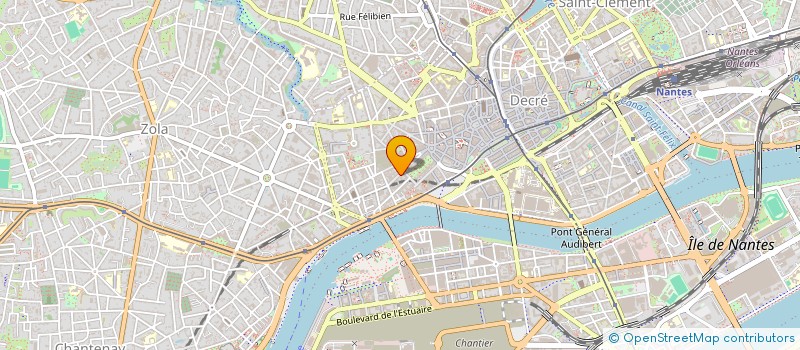 localisation de l'entreprise LEUTELLIER - TESSON CREATEURS à NANTES