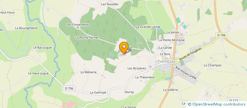 localisation de l'entreprise LEUVILPONT  VAL-COUESNON