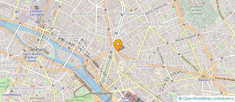 localisation de l'entreprise LEV  PARIS 11