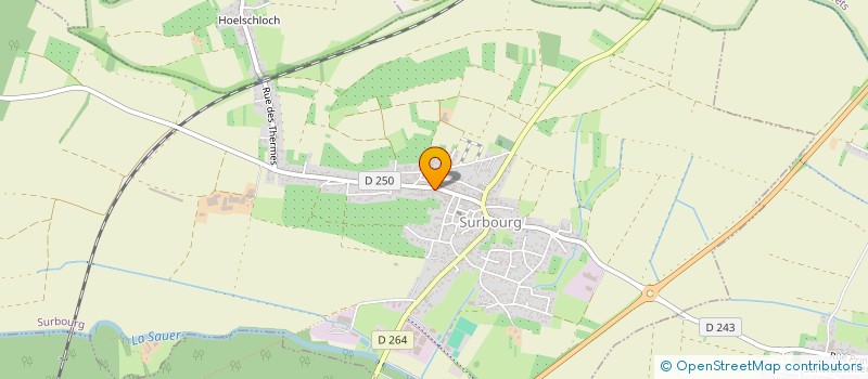 localisation de l'entreprise LEV'EXPERT  SURBOURG