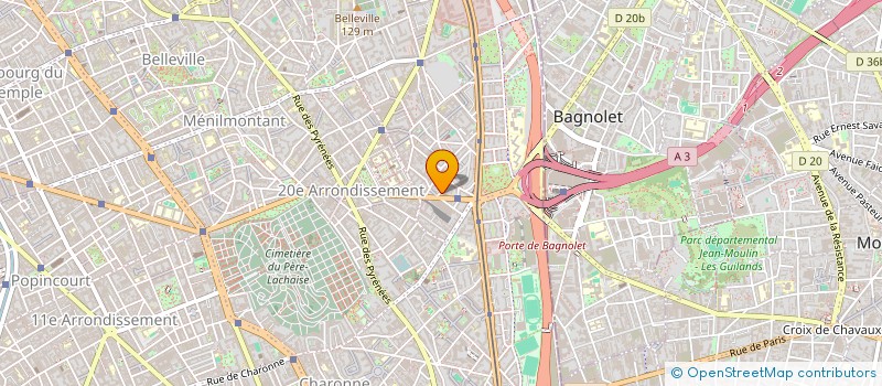 localisation de l'entreprise LEV GO TRANSPORT  PARIS