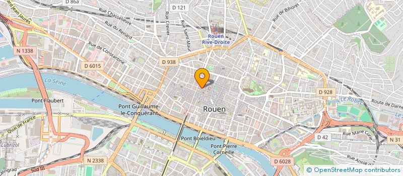 localisation de l'entreprise LEV LEV à ROUEN