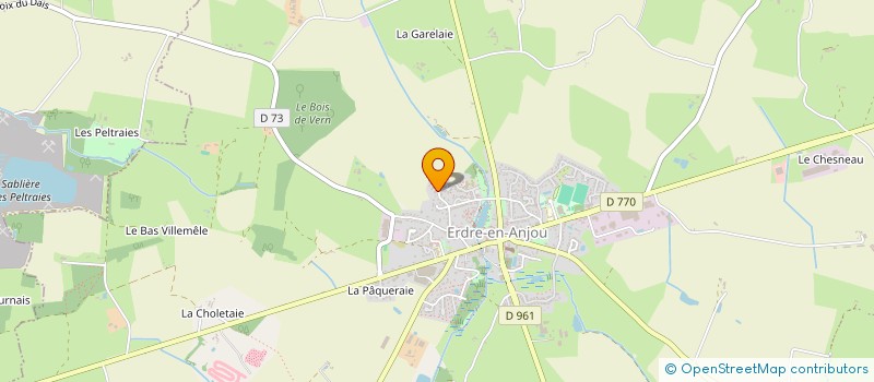 localisation de l'entreprise LEVAAP  ERDRE-EN-ANJOU