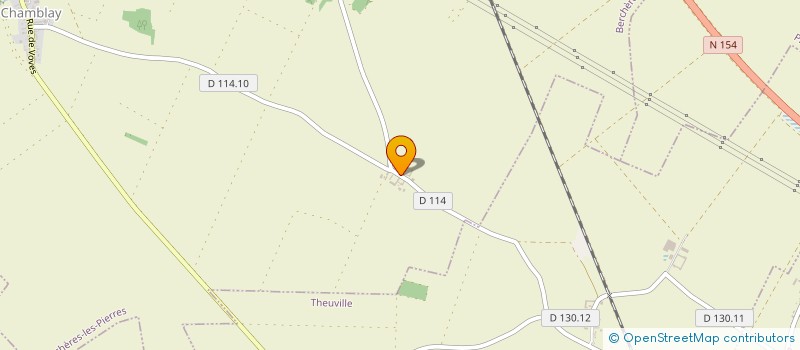 localisation de l'entreprise LEVACHER à BERCHERES-LES-PIERRES