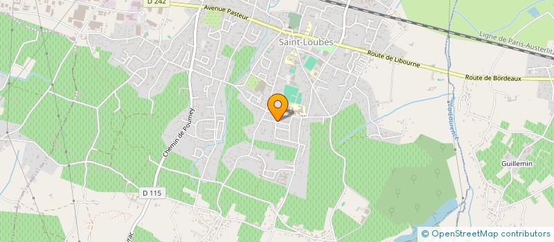 localisation de l'entreprise LEVADIS  SAINT-LOUBES