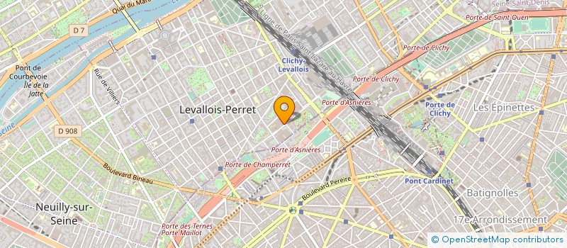 localisation de l'entreprise LEVADIS VOYAGES à LEVALLOIS-PERRET