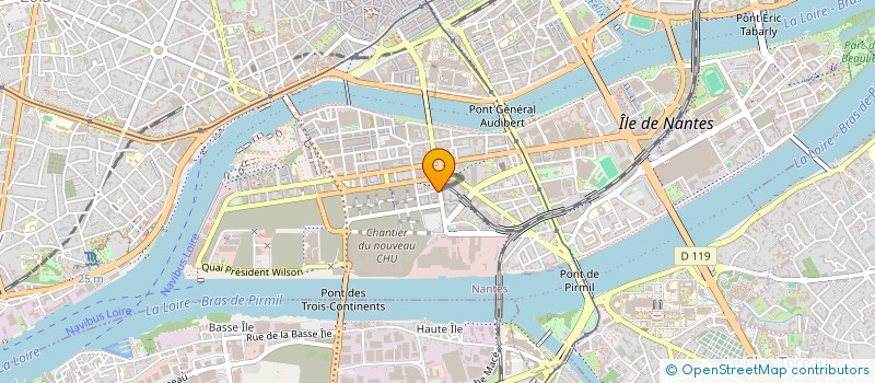 localisation de l'entreprise LEVAIN  NANTES