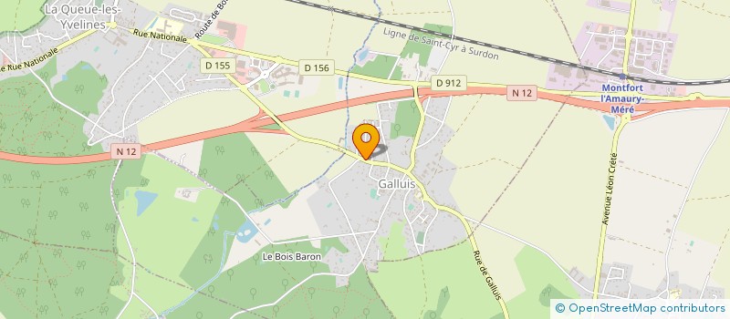 localisation de l'entreprise LEVAIQUE EXPERTISE COMPTABLE  GALLUIS