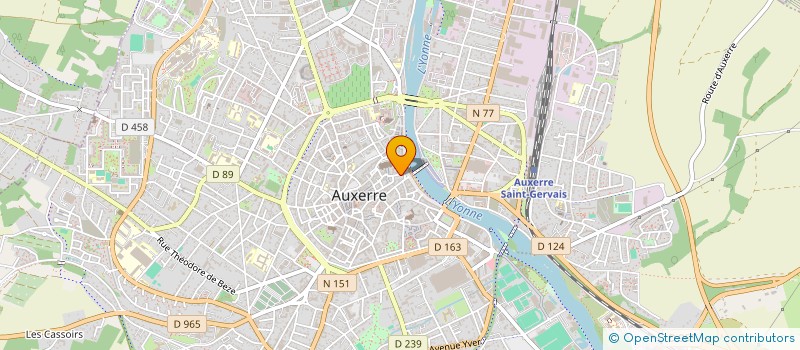 localisation de l'entreprise LEVALDESIR  AUXERRE