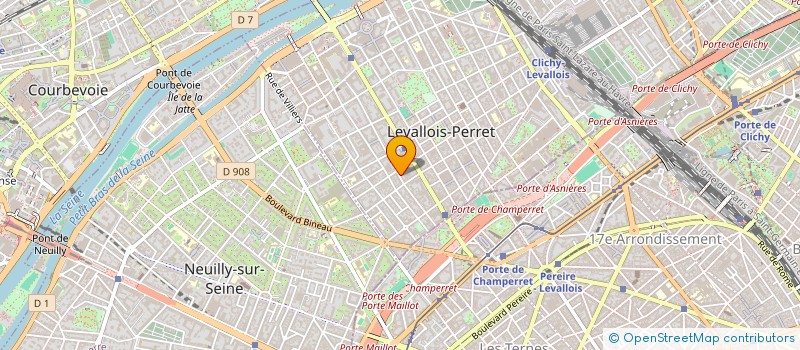 localisation de l'entreprise LEVALLOIS ENTRAIDE à LEVALLOIS-PERRET