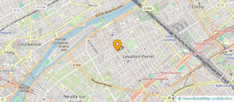 localisation de l'entreprise LEVALLOIS RADIA ACCESSOIRES à LEVALLOIS-PERRET