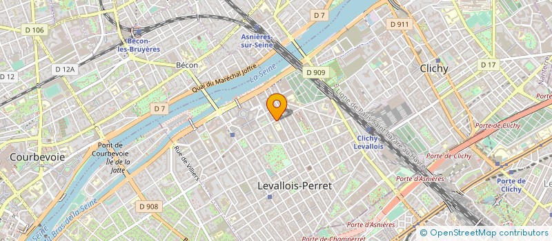 localisation de l'entreprise LEVALLOIS SERVICES à LEVALLOIS-PERRET