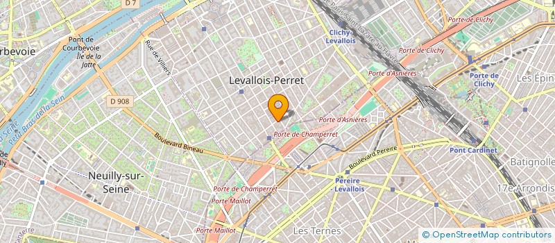 localisation de l'entreprise LEVALLOIS SOLEIL à LEVALLOIS-PERRET