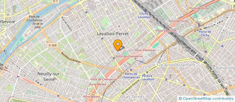 localisation de l'entreprise LEVALLOIS SOLEIL à LEVALLOIS-PERRET